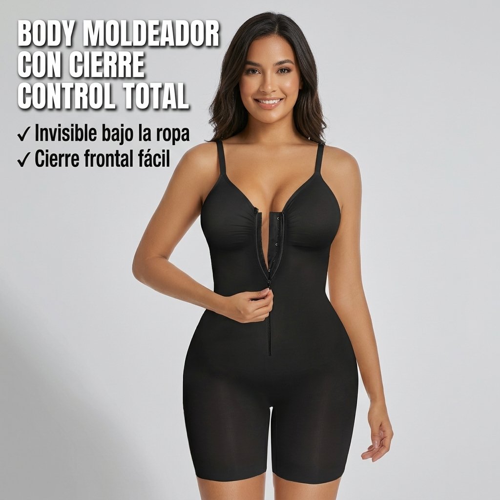 Body moldeador con cierre – Cover