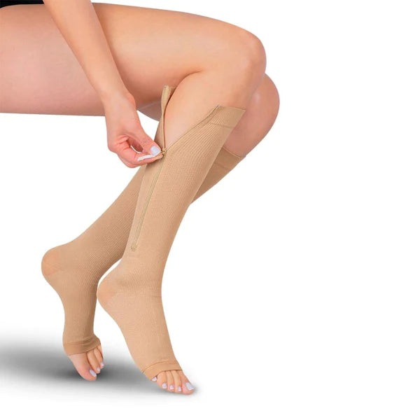 ¡Combo Perfecto para tu Comodidad y Postura! medias compresivas + Brasier corrector