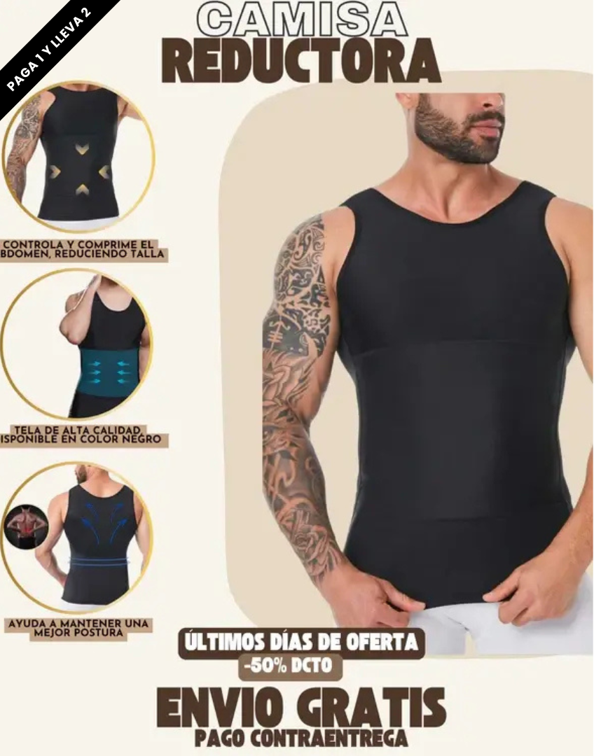 Man Fit™: OFERTA 2X1 Camisilla de compresión