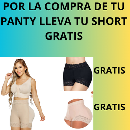 Panty levanta cola y short levanta cola GRATIS