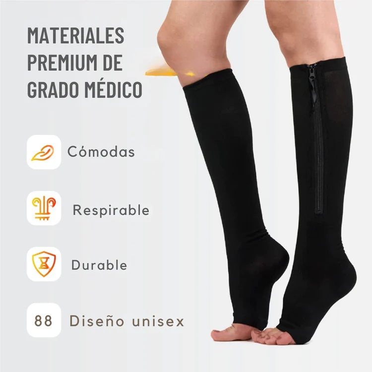 ¡Combo Perfecto para tu Comodidad y Postura! medias compresivas + Brasier corrector