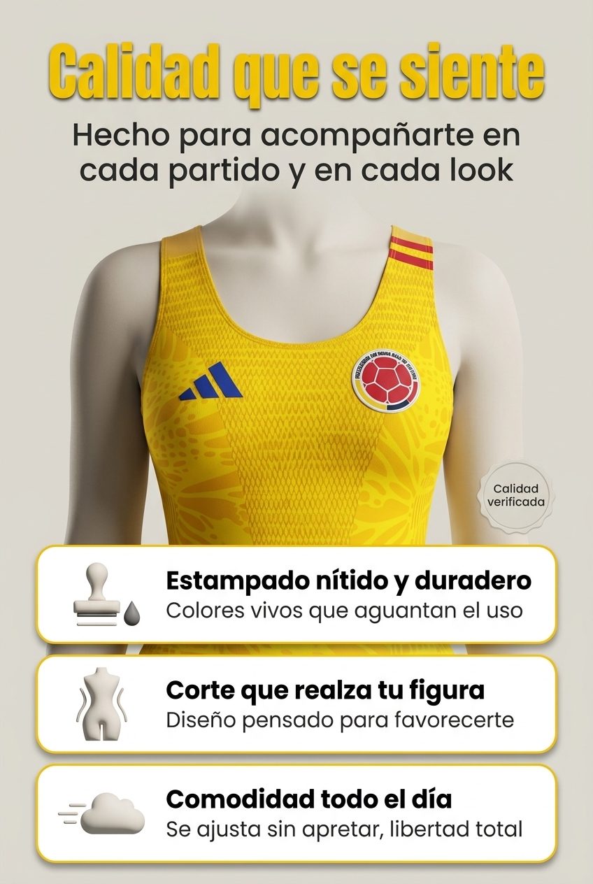 Calidad y diseño del body Tricolor